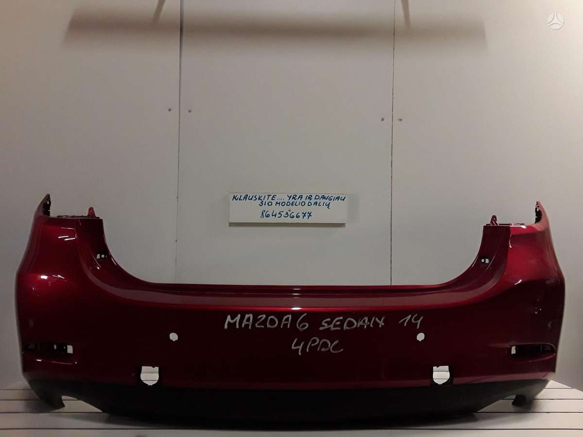 Mazda 6 dalimis