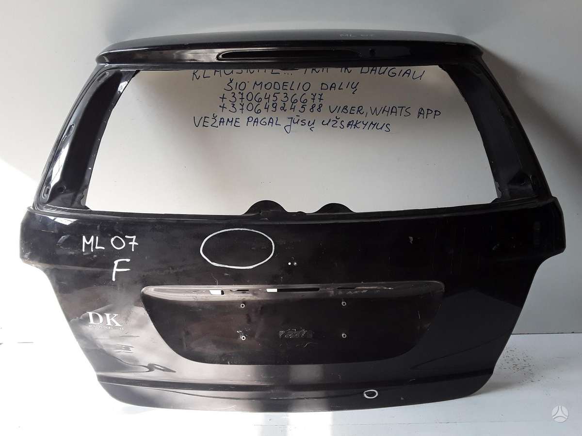 Mercedes-Benz ML klasė по частям