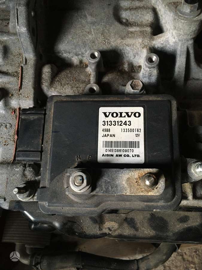 Volvo S60, AISIN AW: TG-81SC, pavarų dėžė