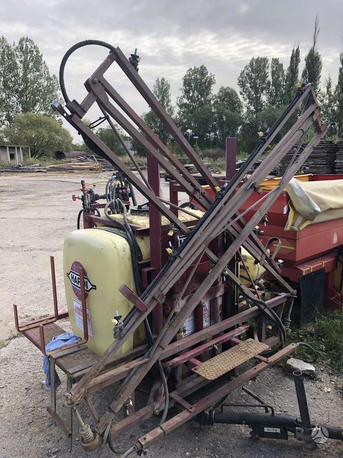 Hardi Lx800, purkštuvai