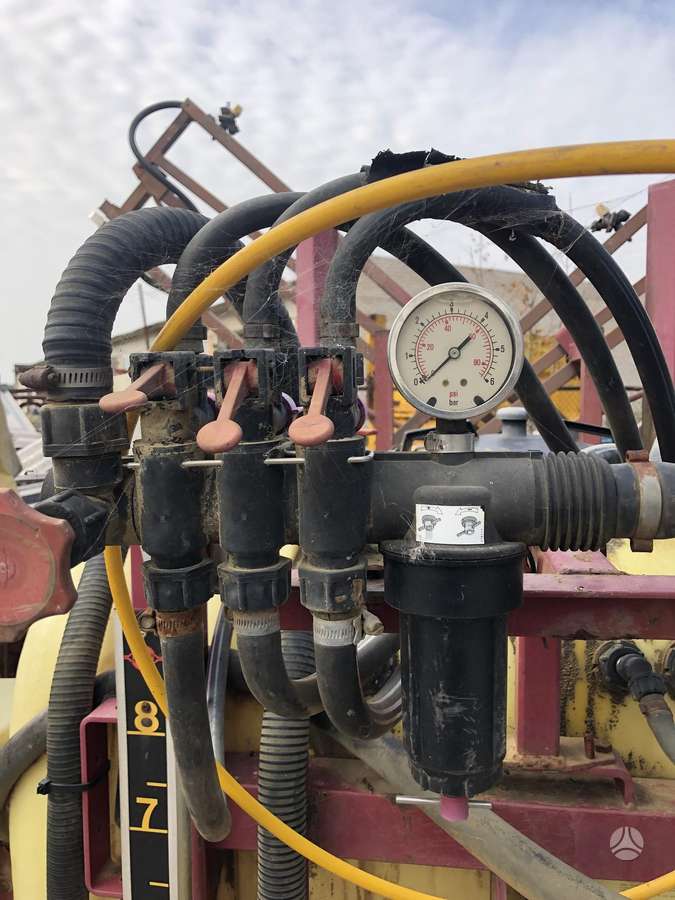 Hardi Lx800, purkštuvai