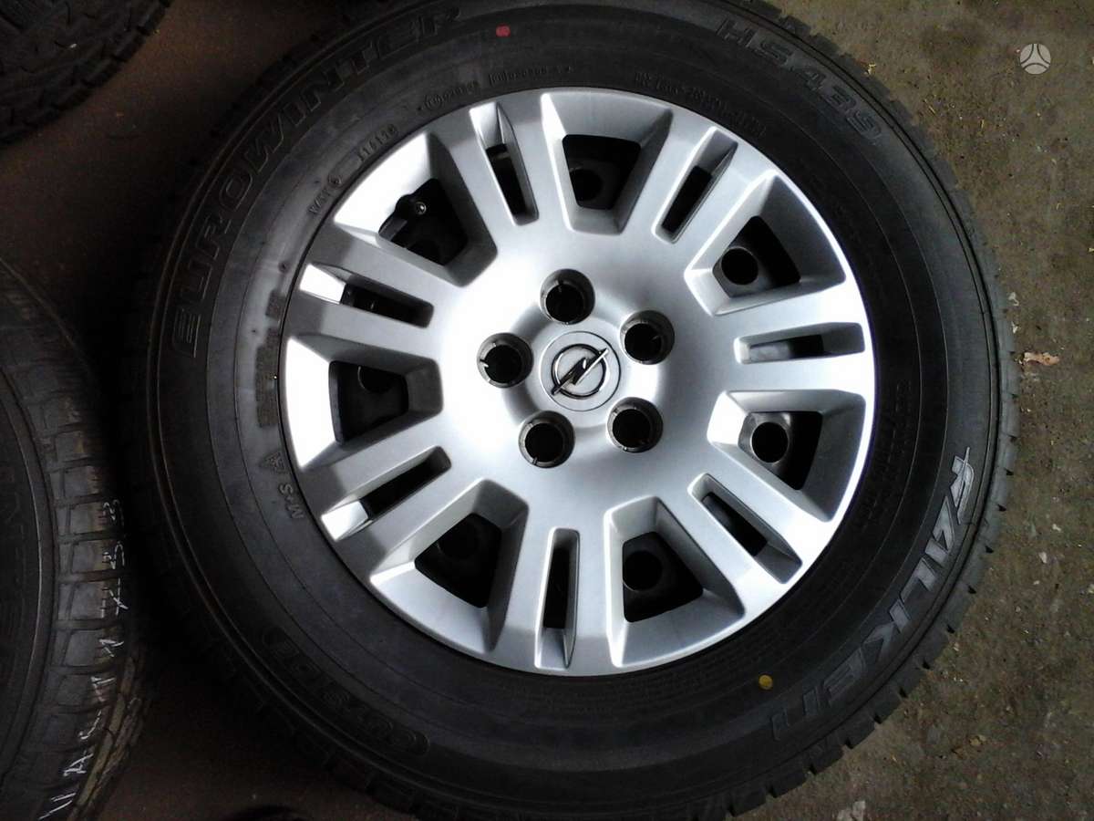 Opel, стальные штампованные диски, R16