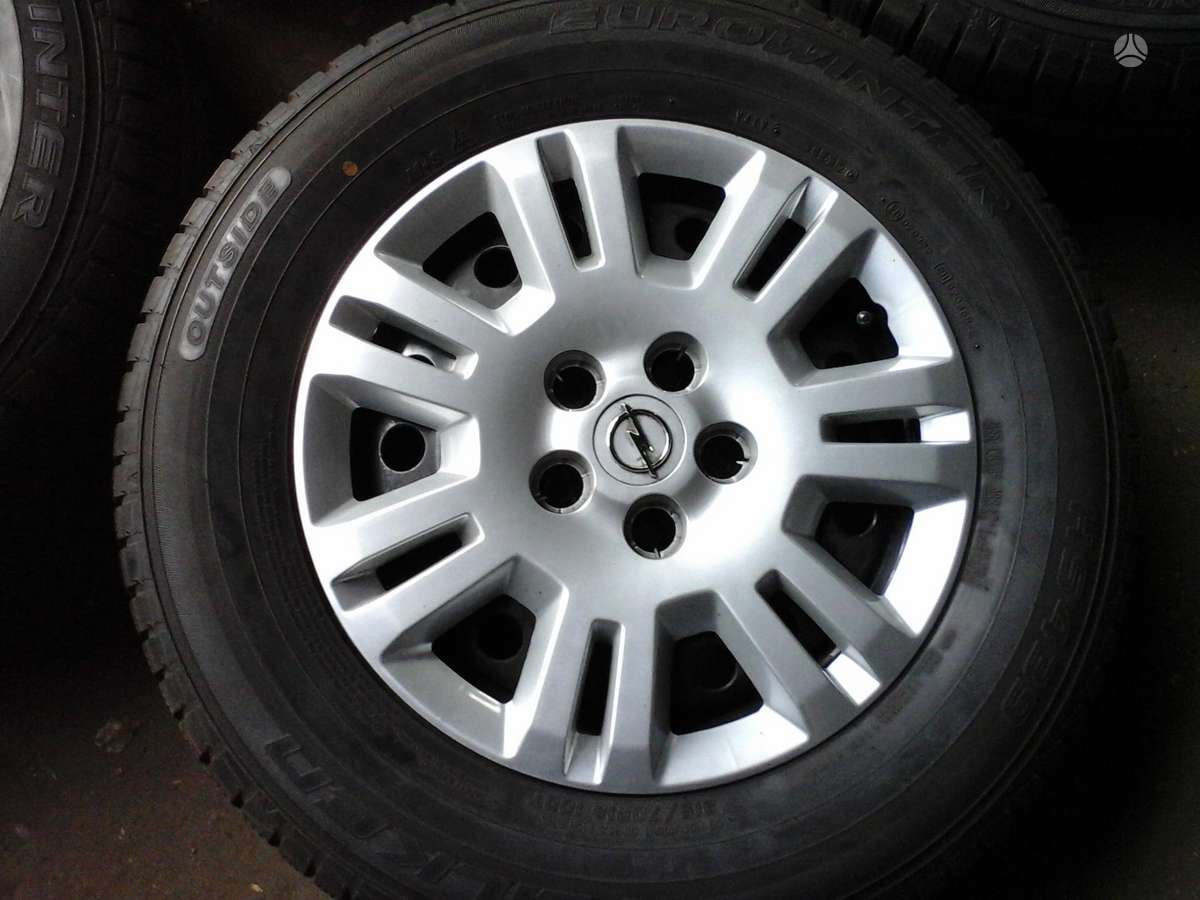 Opel, tērauda apzīmogoti, R16