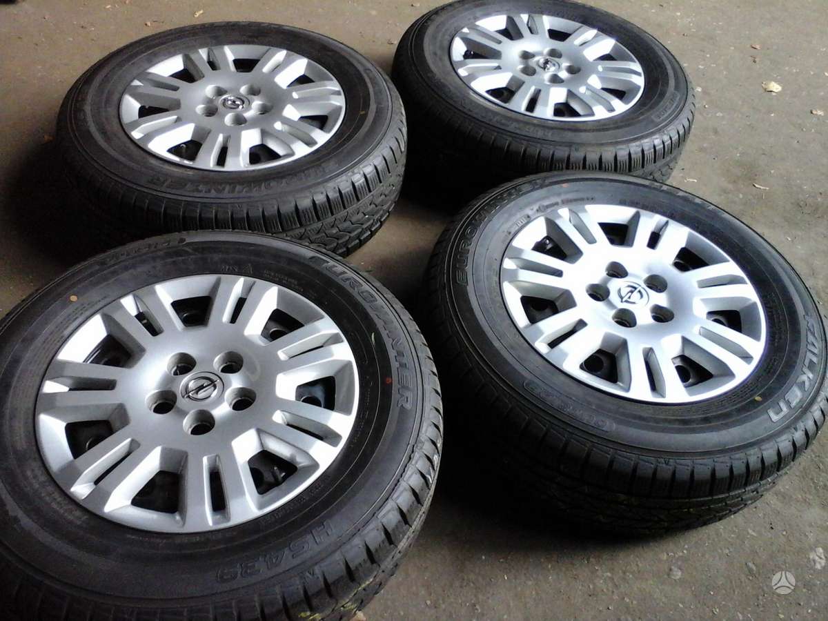 Opel, стальные штампованные диски, R16