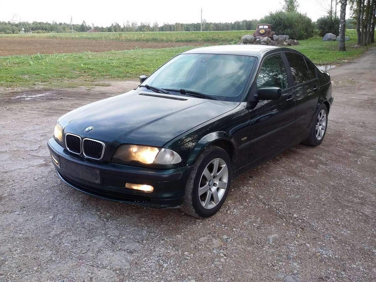 BMW 320 по частям. Europa dalimis