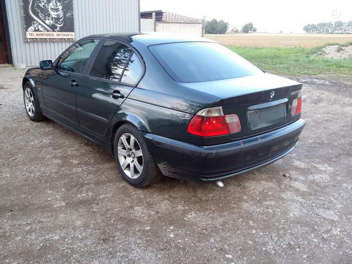 BMW 320 по частям. Europa dalimis
