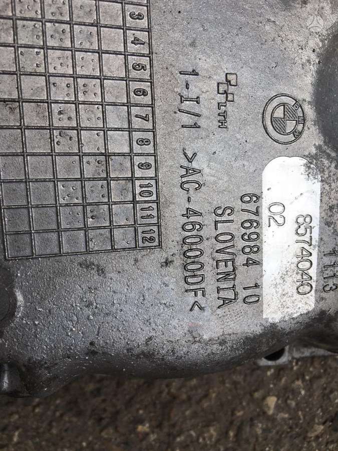 BMW X5, N57, crankshaft, engine block, cylinder head