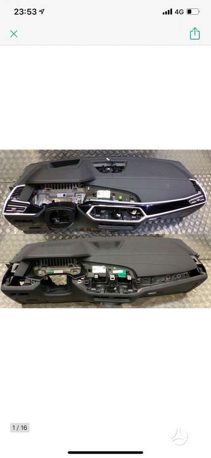 BMW X7 interior parts