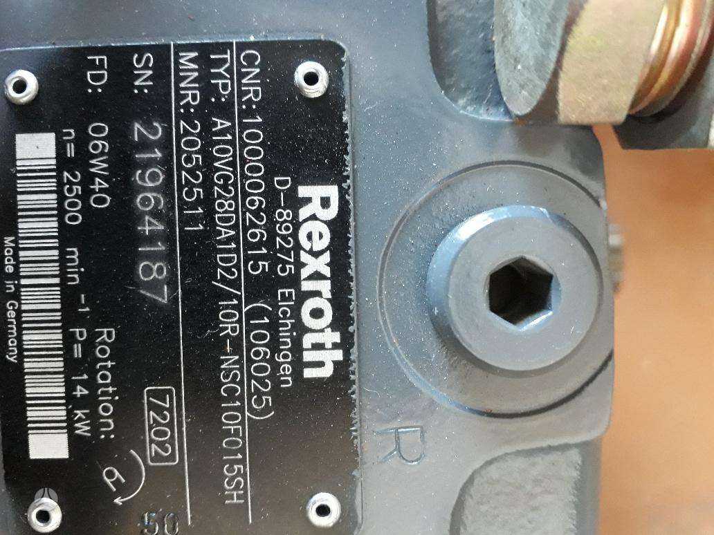 -Kita- Siurblys REXROTH, ekskavatoriai