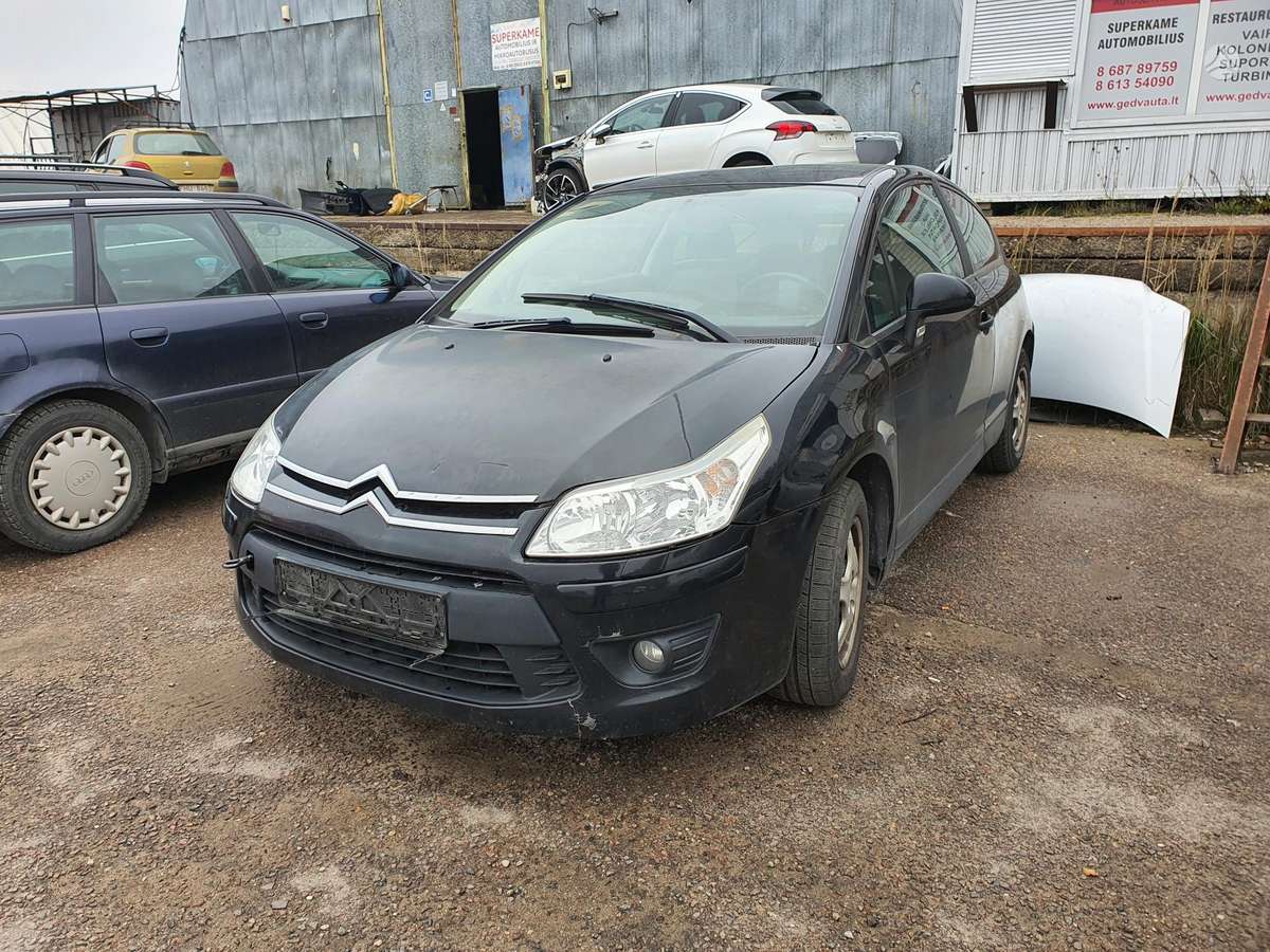 Citroen C4 dalimis. Variklio defektas dalimis