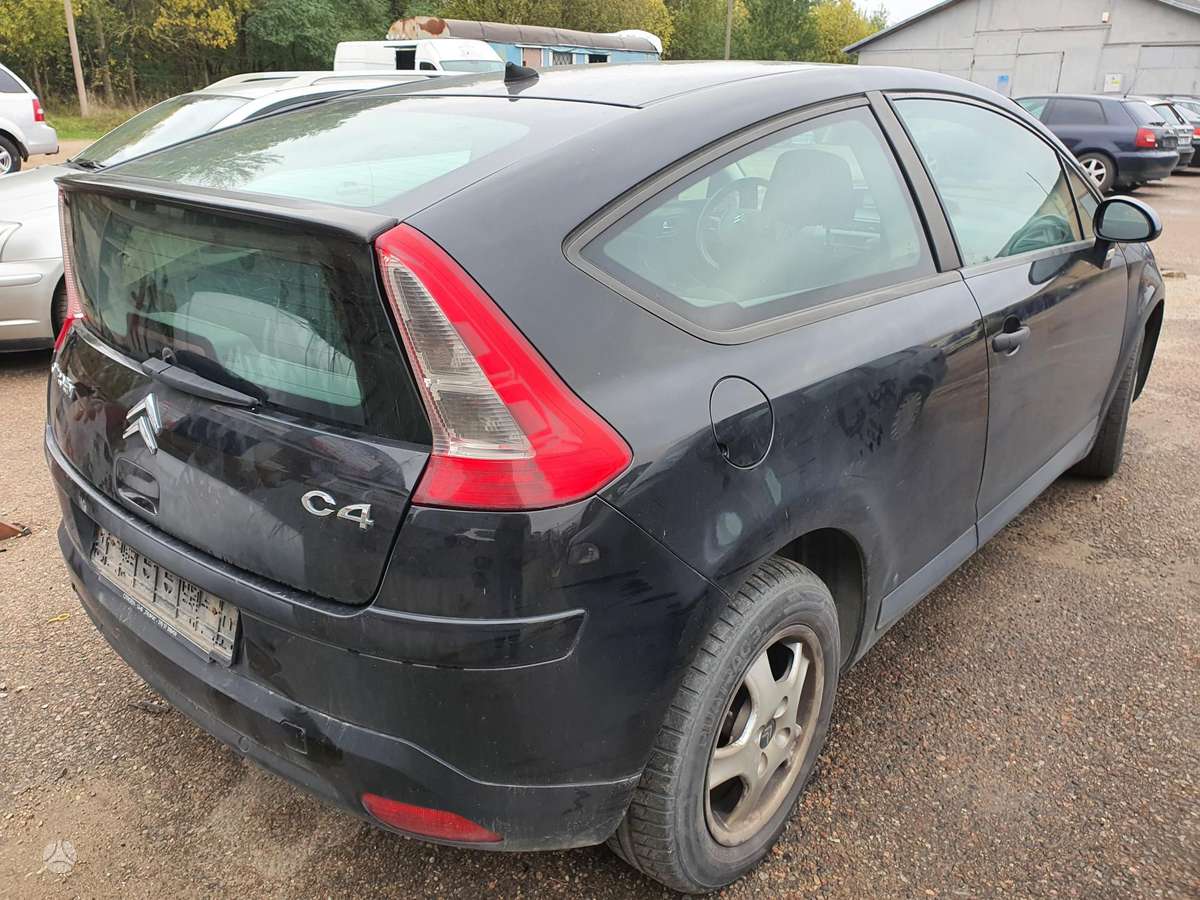 Citroen C4 dalimis. Variklio defektas dalimis