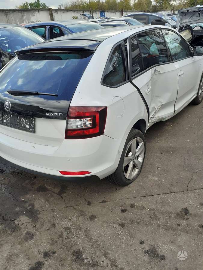 Skoda Rapid по частям