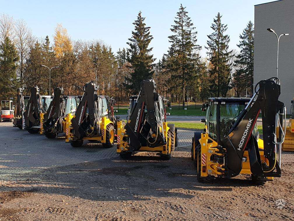 Hidromek HMK 102S, excavator loader