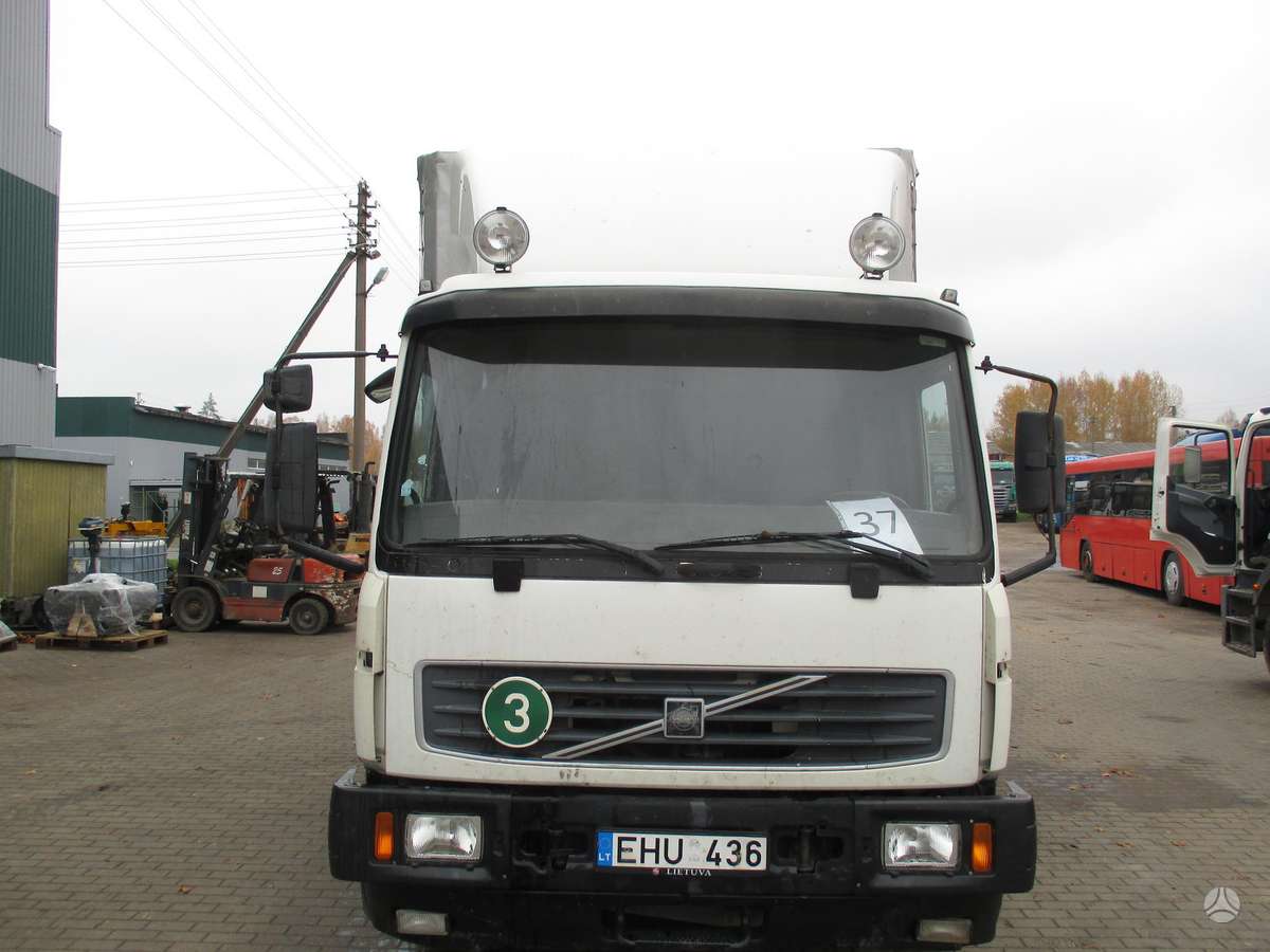 Volvo FL6, dropside trucks with tarpaulin