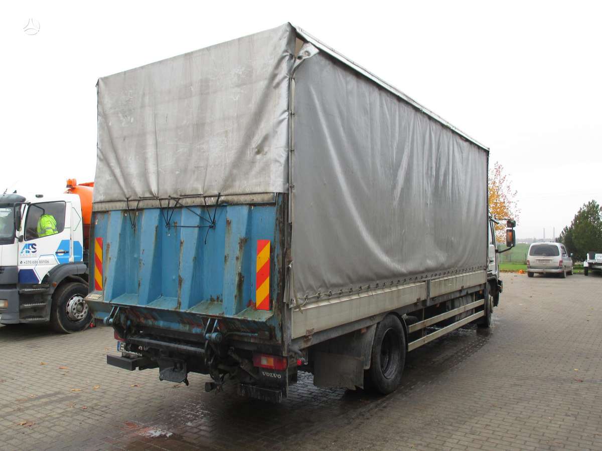 Volvo FL6, dropside trucks with tarpaulin