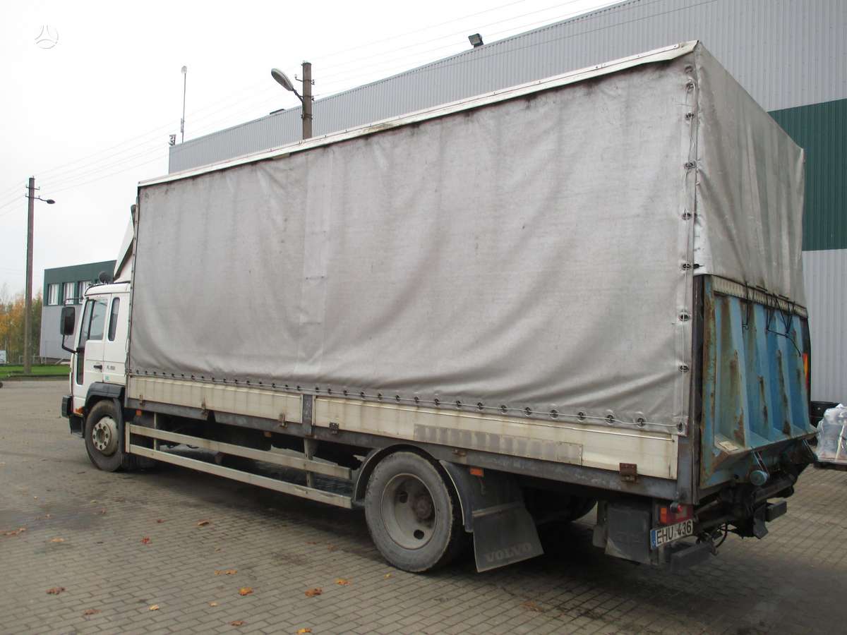 Volvo FL6, dropside trucks with tarpaulin