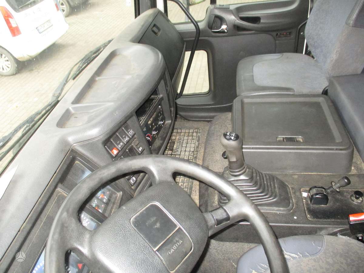 Volvo FL6, dropside trucks with tarpaulin
