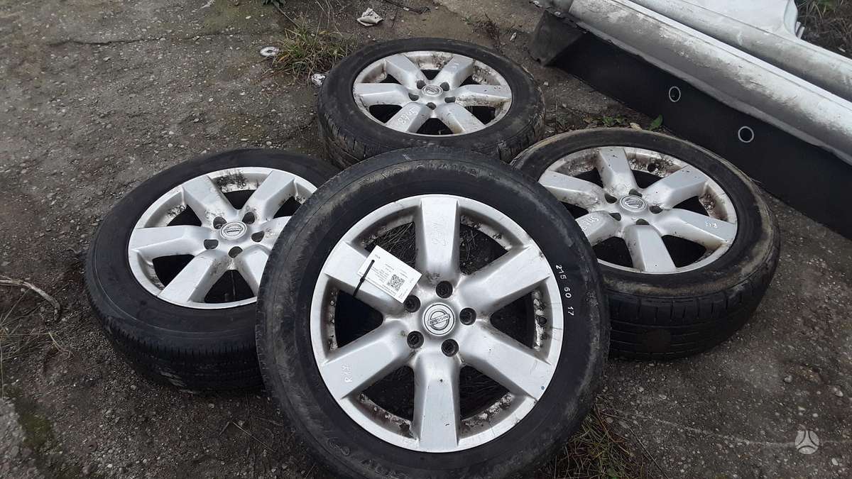 Nissan X trail, light alloy, R17