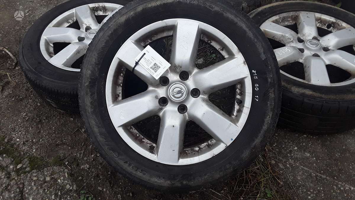 Nissan X trail, легкосплавные , R17