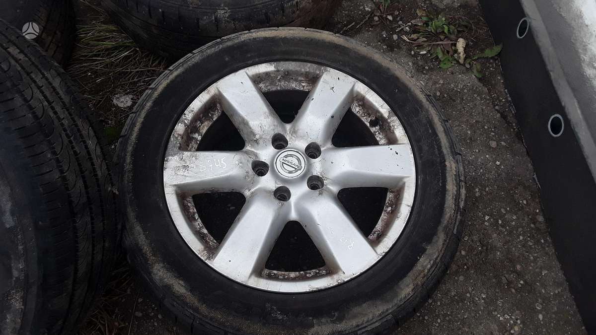 Nissan X trail, light alloy, R17