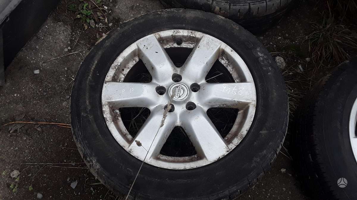 Nissan X trail, light alloy, R17