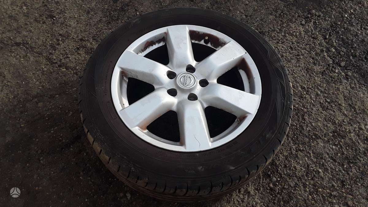 Nissan Qashqai, light alloy, R17