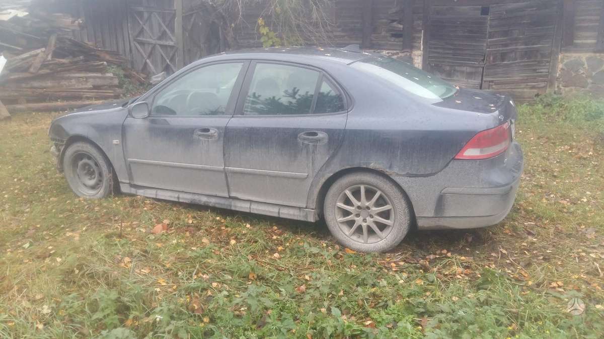 Saab 9-3 Dalimis odinis salonas 110 kw