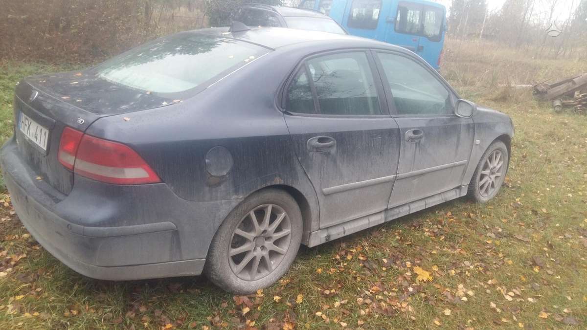 Saab 9-3 Dalimis odinis salonas 110 kw