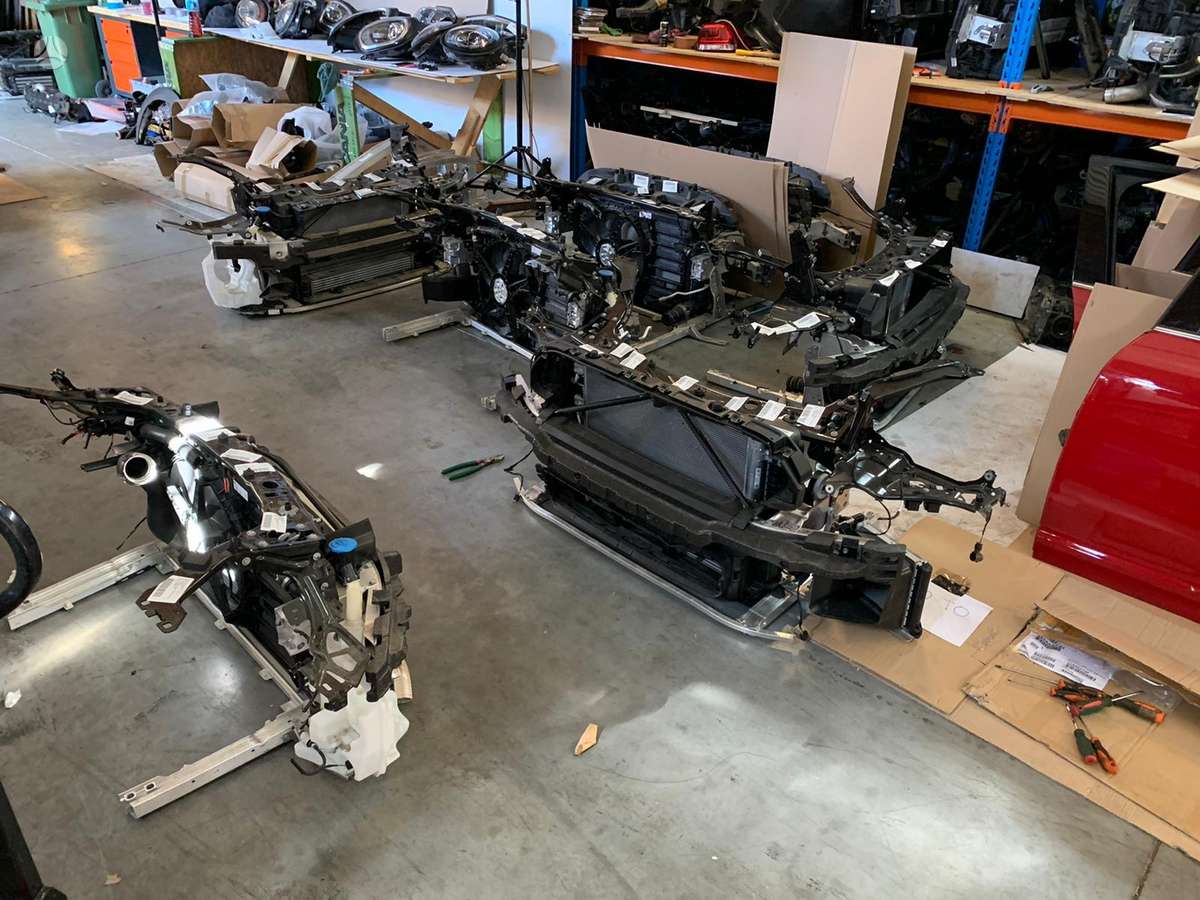 Mini Cooper bumpers