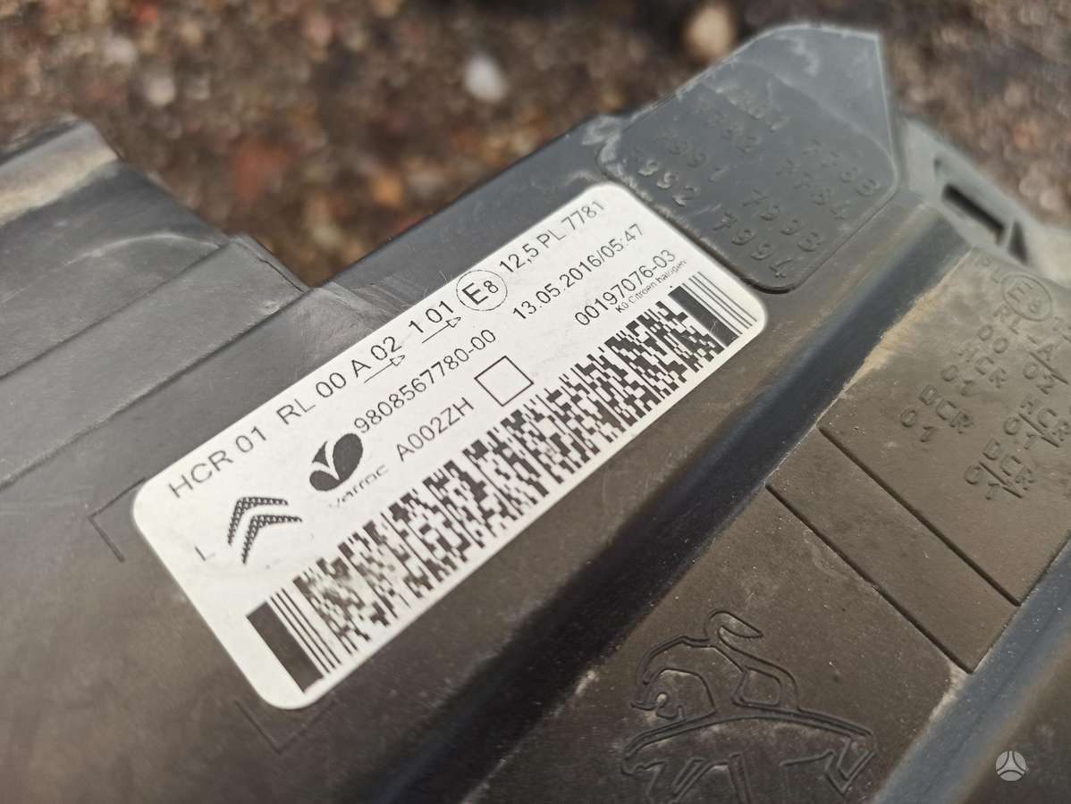 Toyota Proace kėbulo dalys