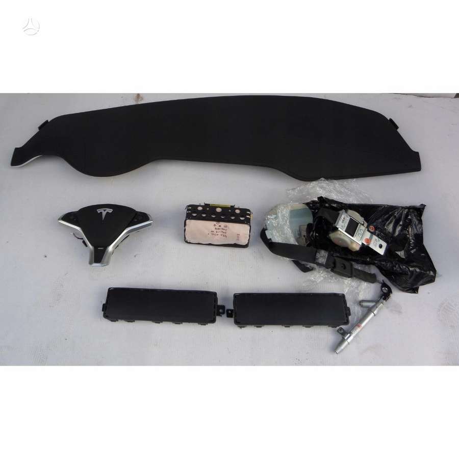 Tesla Model S interior parts