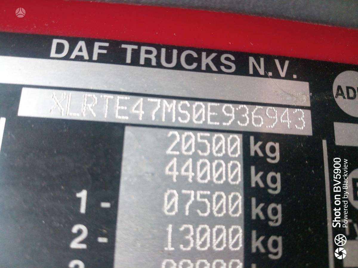 DAF XF105, vilcējs