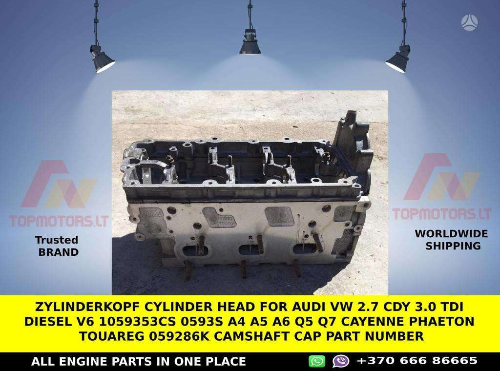 Audi Q7, 1059353CS, variklio galvutė