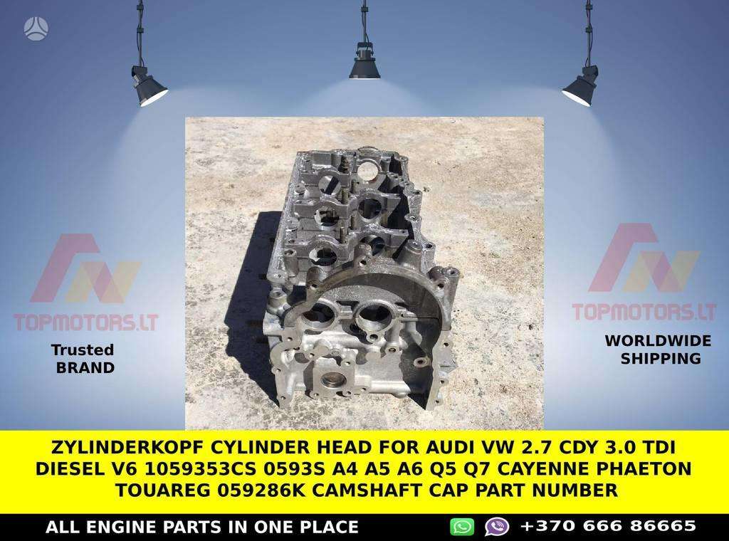Audi Q7, 1059353CS, cylinder head