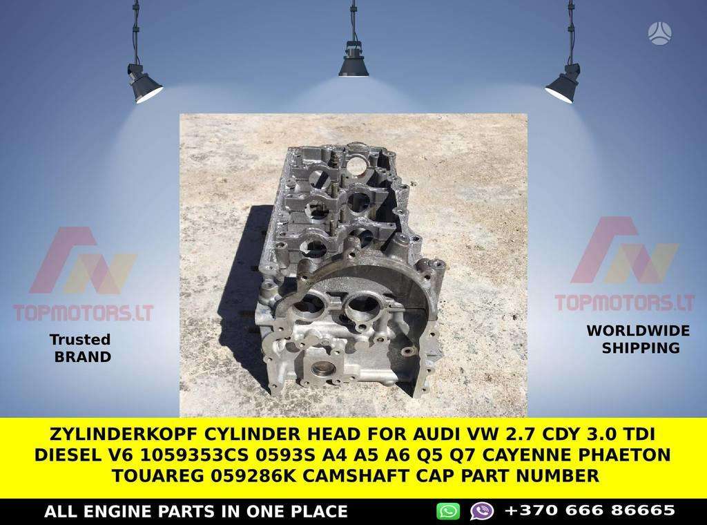 Audi Q7, 1059353CS, variklio galvutė