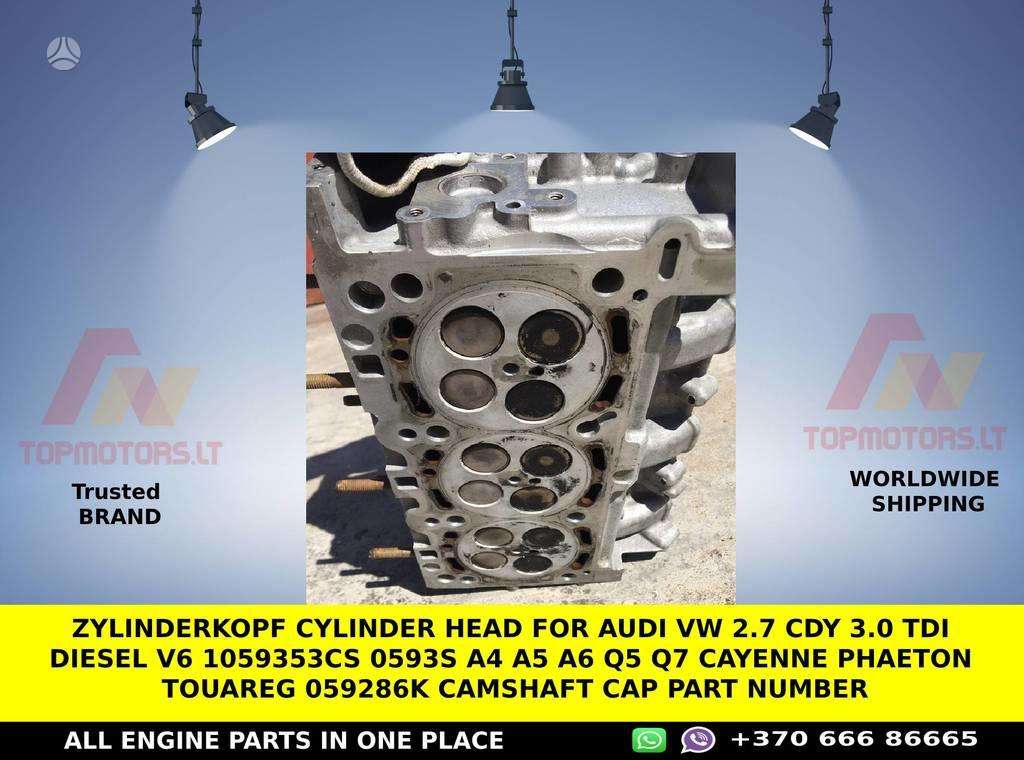 Audi Q7, 1059353CS, variklio galvutė