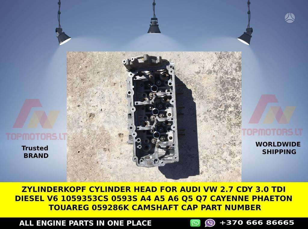Audi Q7, 1059353CS, cylinder head