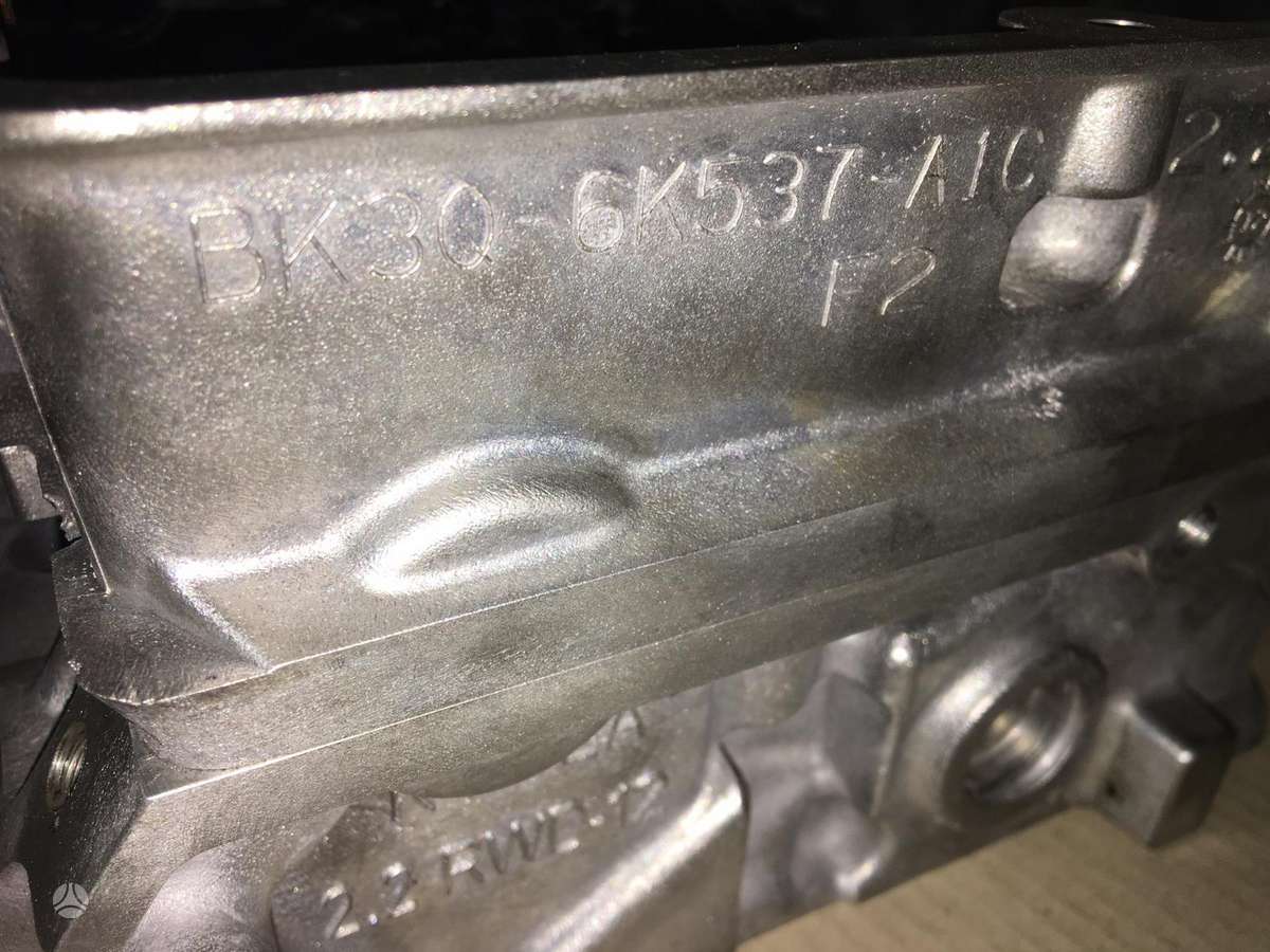 Ford Ranger, PBBK3Q6090AC, crankshaft, engine block, cylinder head