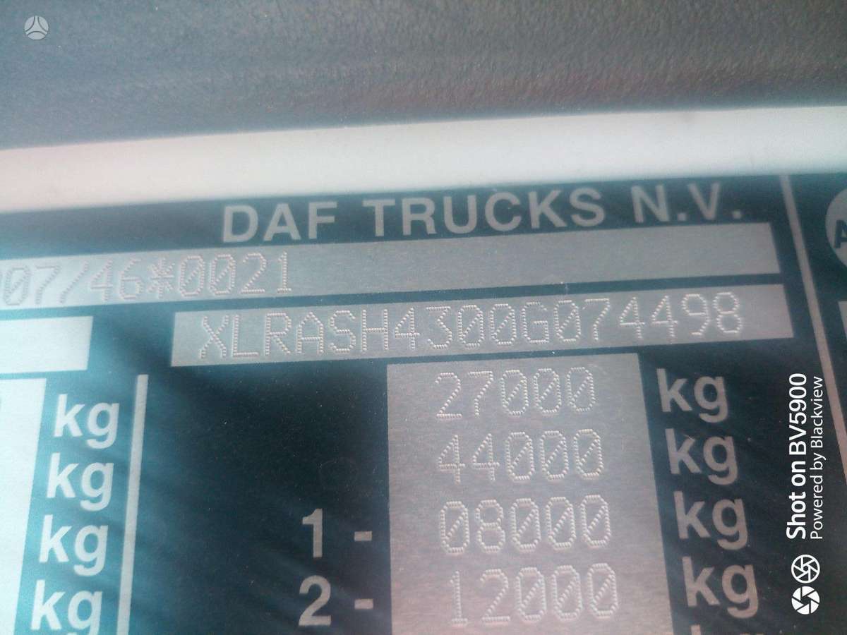 DAF XF 460 FAR, тягачи