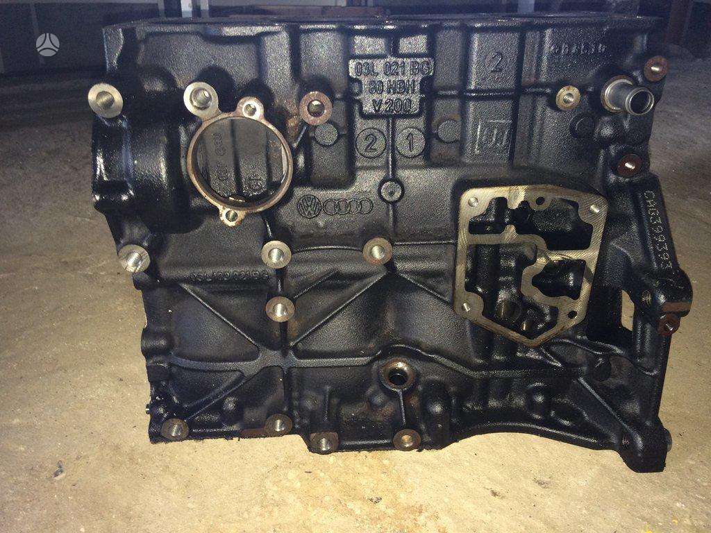 Audi A6, CAG, dzinēja bloks