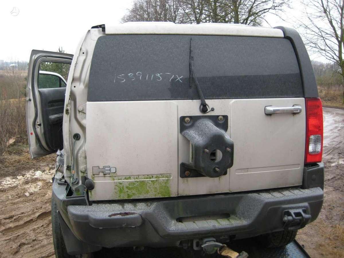 Hummer H3 rezerves daļās