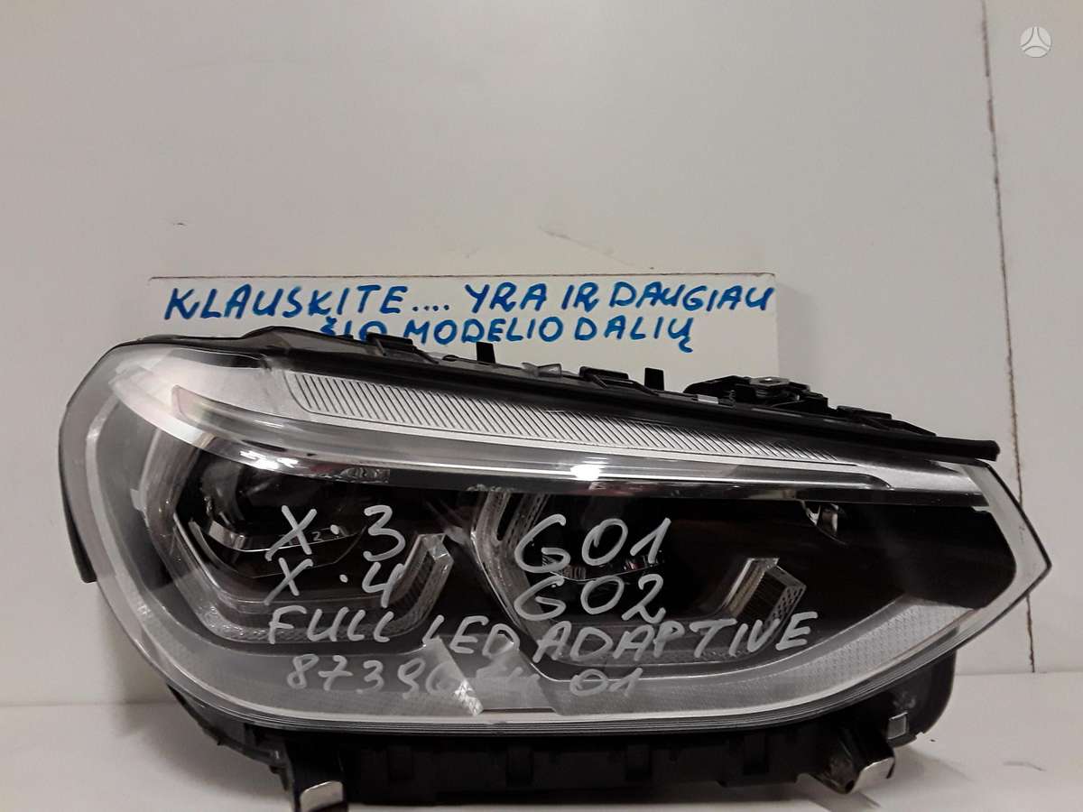 BMW X3 rezerves daļās