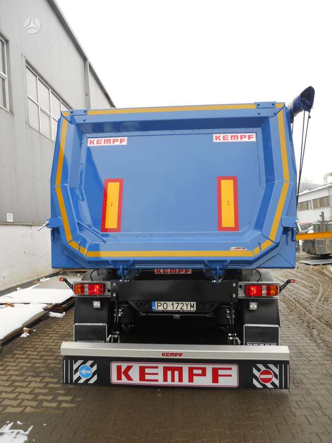 Kempf AR Aliuminė pusapvalė, dumper / tipper