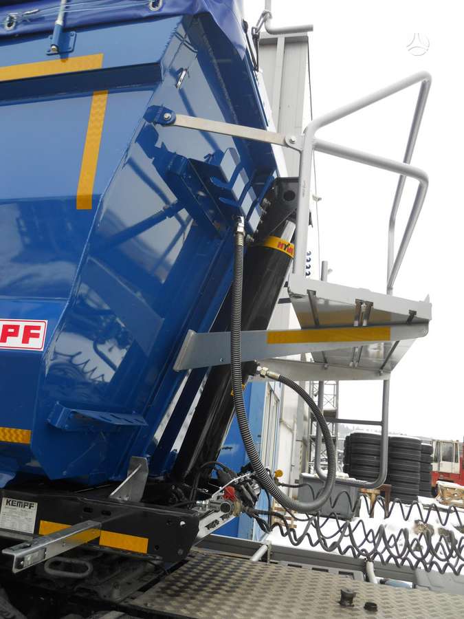Kempf AR Aliuminė pusapvalė, dumper / tipper