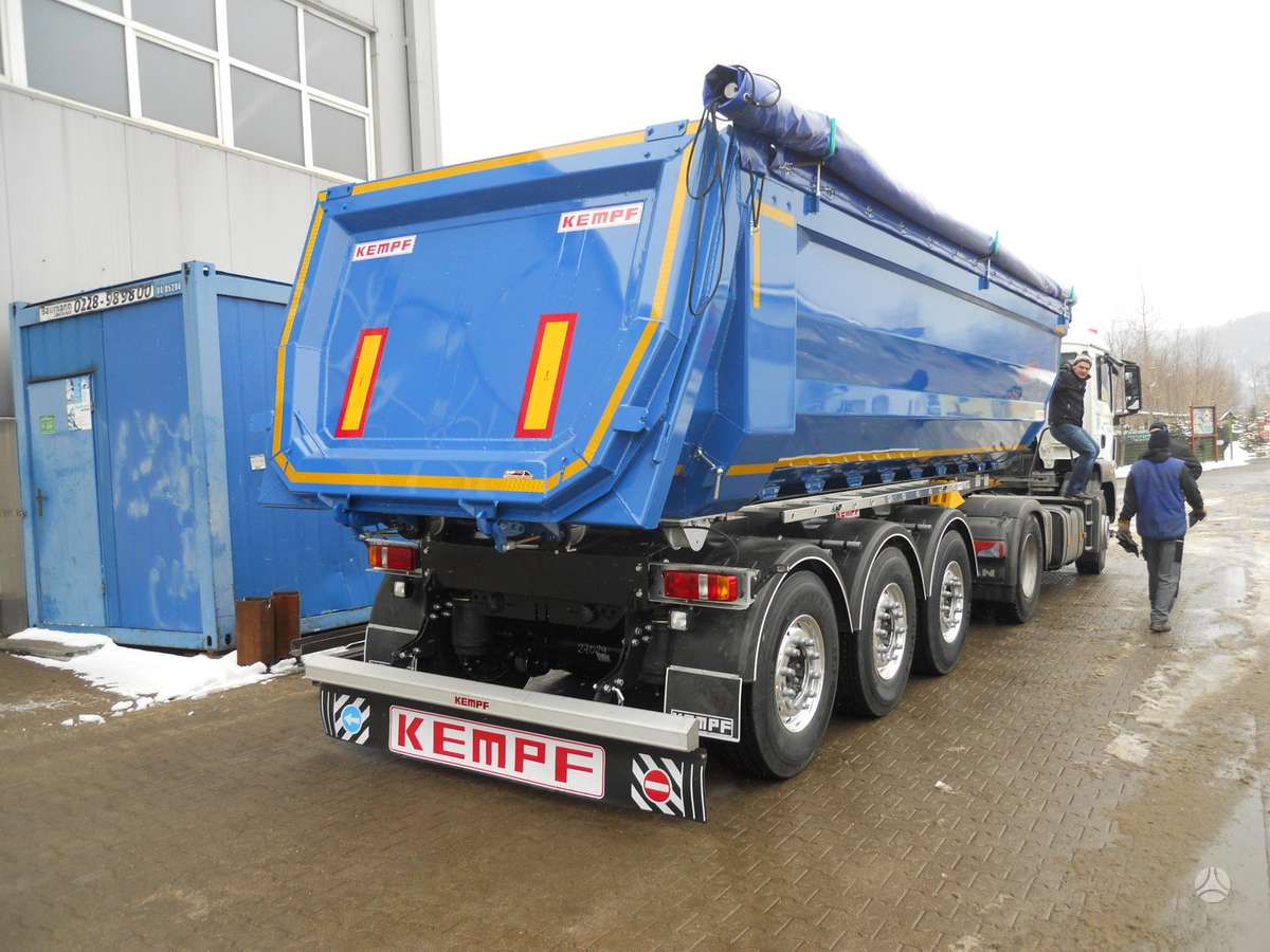 Kempf AR Aliuminė pusapvalė, dumper / tipper