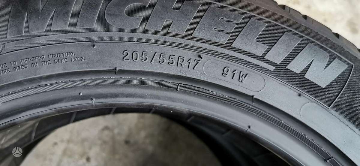 Michelin, vasarinės 205/55 R17