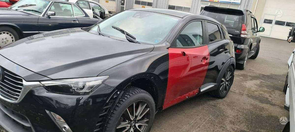 Mazda CX-3 dalimis. 54 000km