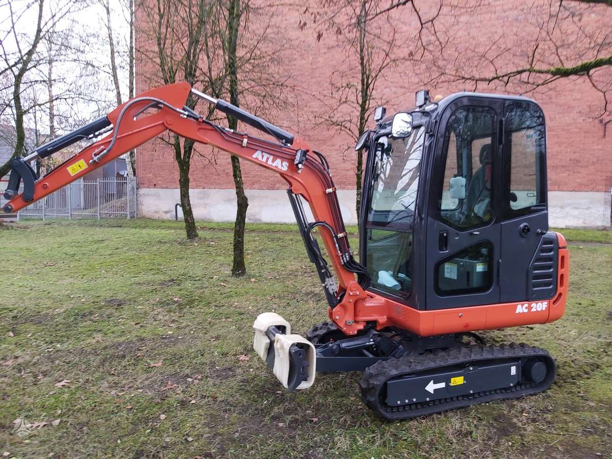 Atlas ATLAS 20F, мини-экскаваторы