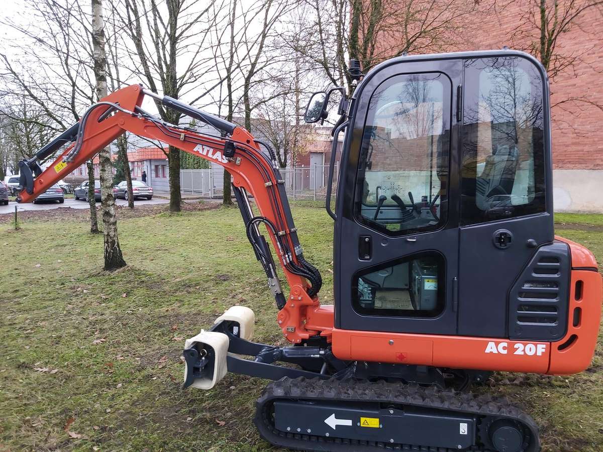 Atlas ATLAS 20F, mini ekskavatoriai