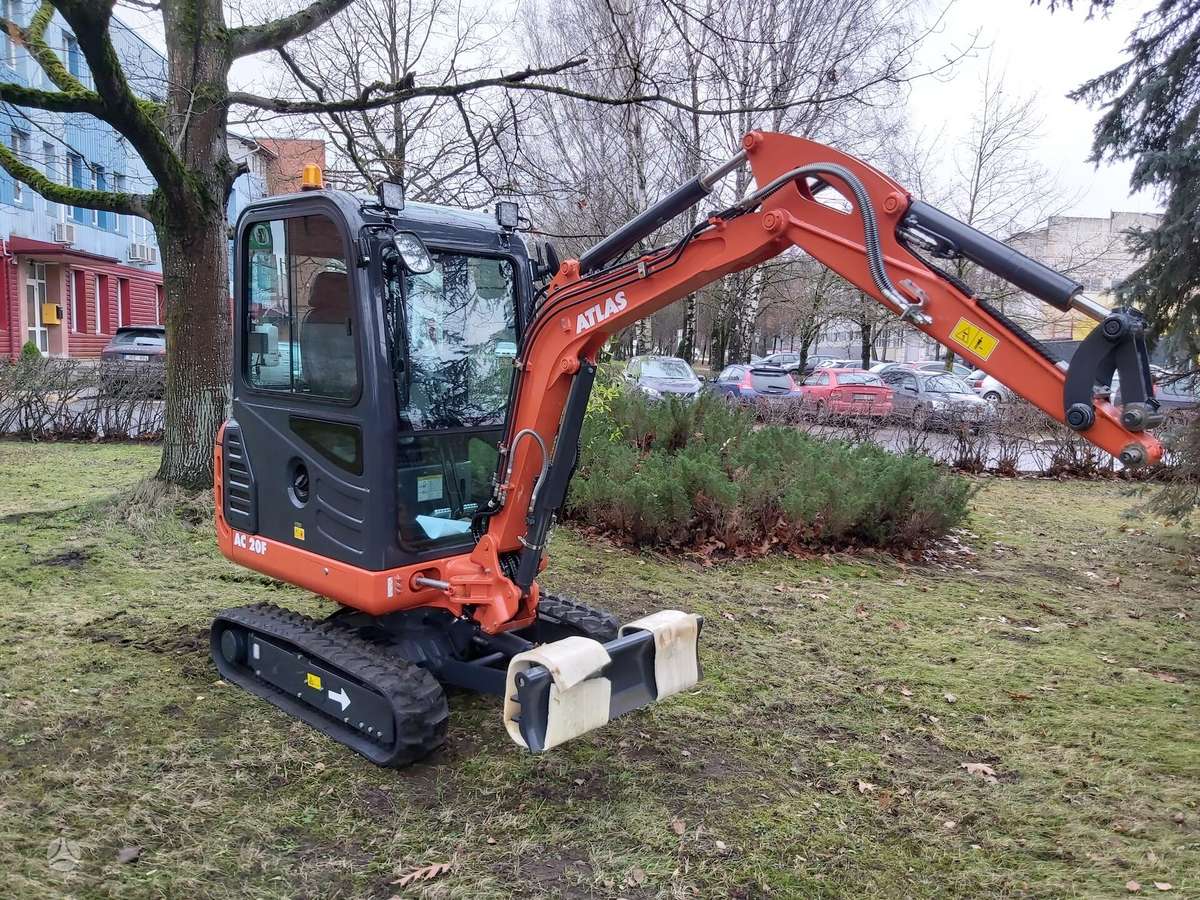 Atlas ATLAS 20F, мини-экскаваторы